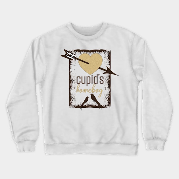 VALENTINE IS NOT CANCELLED BECAUSE OF COVID BY CHAKIBIUM Crewneck Sweatshirt by chakibium